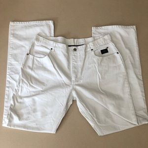 White Harley-Davidson jeans